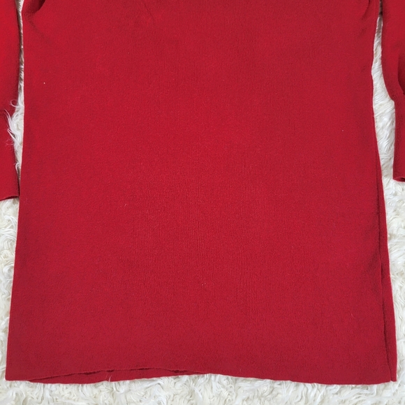 Wilfred Aritzia Rebecca Sweater Dress in Frosted Red Size Small - Picture 3 of 15